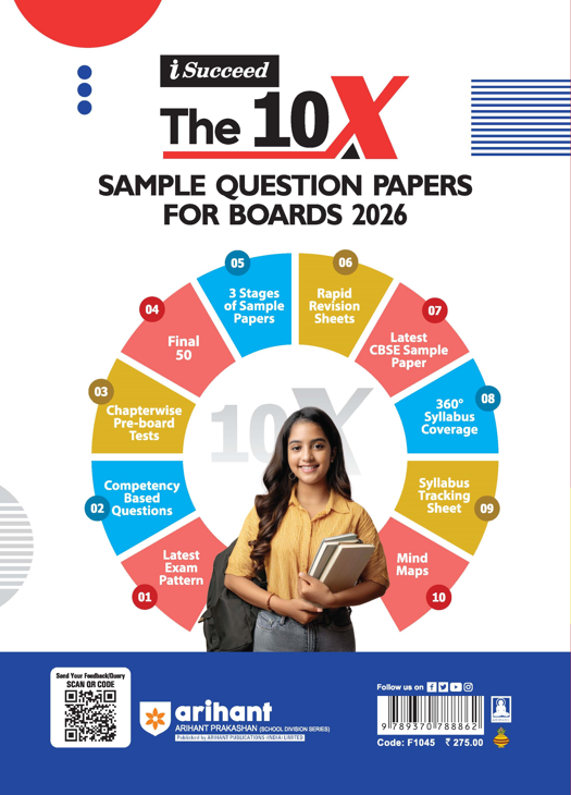 i-Succeed CBSE 2026 – Chemistry Class 12 | 15 Sample Question Papers | Rapid Revision Sheets | Mind Maps | Final 50 Most Probable Questions | As per Latest CBSE Sample Paper