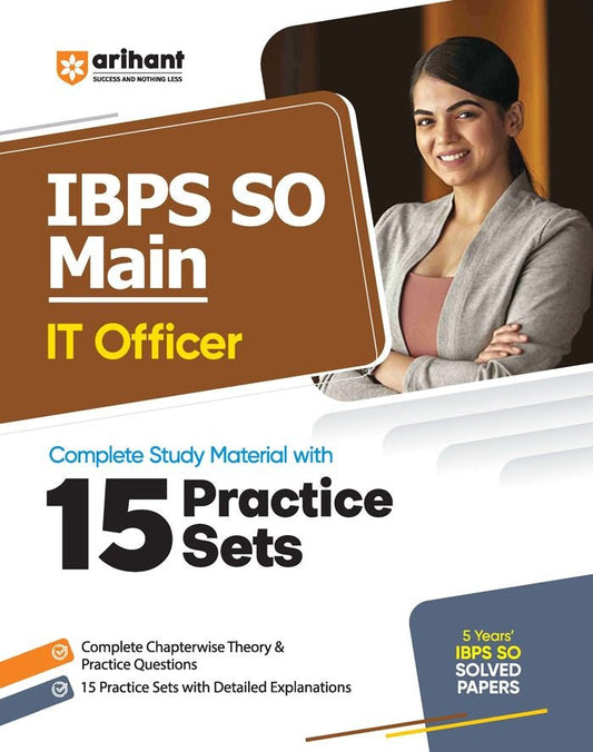 IBPS SO Main IT Officer | Complete Study Material with 15 Practice Sets | English Medium
