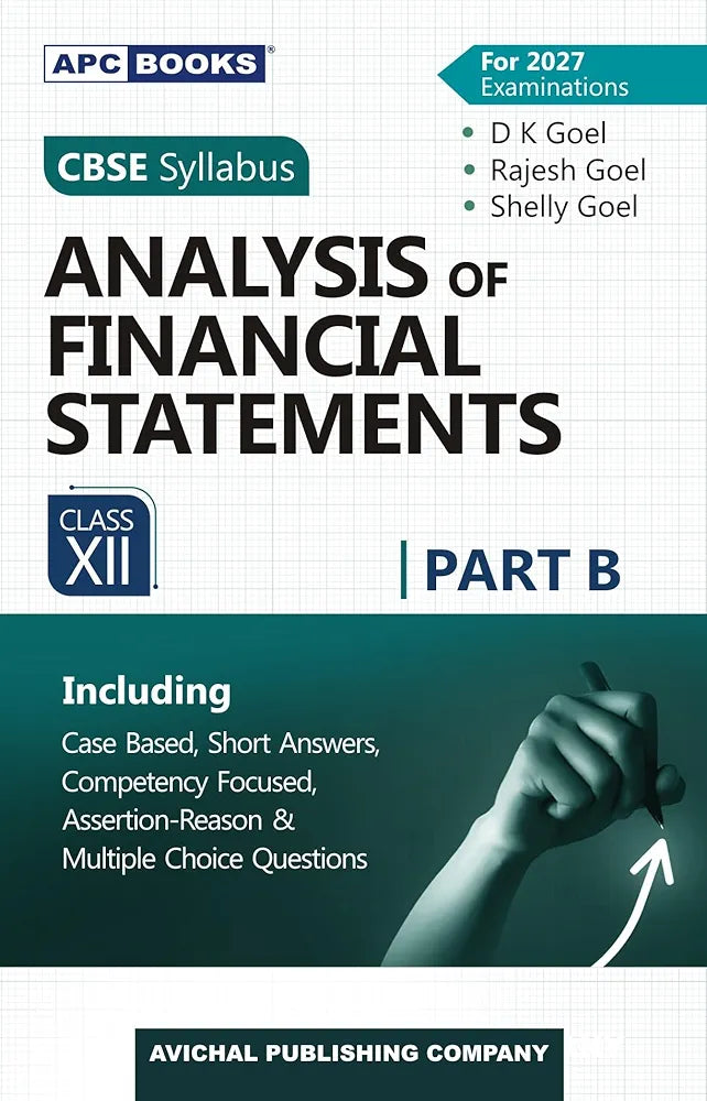 DK Goel 
CBSE |Analysis of Financial Statements| Part-B Class 12 for 2026-2027 Examination/ cbse