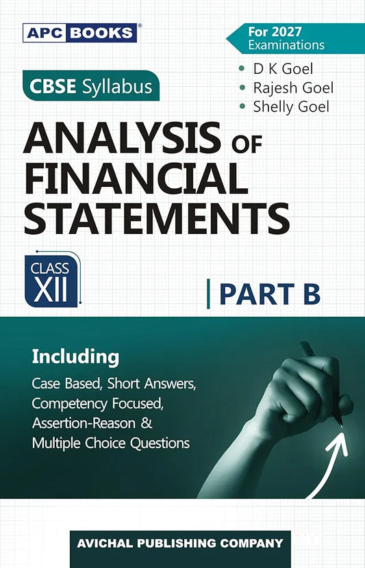 DK Goel 
CBSE |Analysis of Financial Statements| Part-B Class 12 for 2026-2027 Examination/ cbse