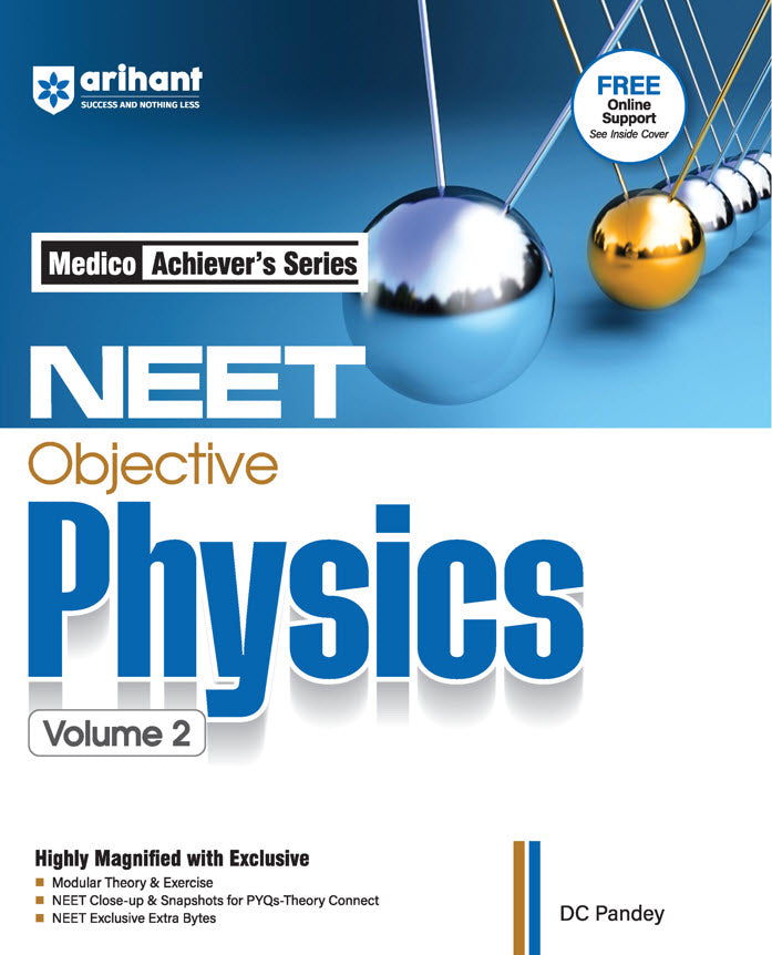 NEET Exploring (Objective) Physics-Vol. 2 Medico Achiever's Series I Revised & Magnified Edition 2026 | Free Online Support | By DC Pandey