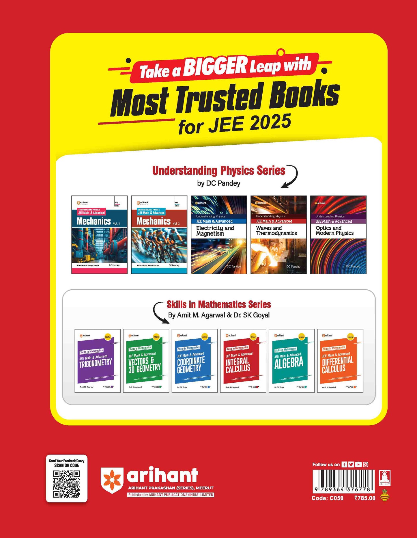IIT JEE Chemistry | 47 Years Chapterwise - Topicwise Solved Papers (2024-1978) | By Ranjeet Shahi | For JEE Main and Advanced 2025