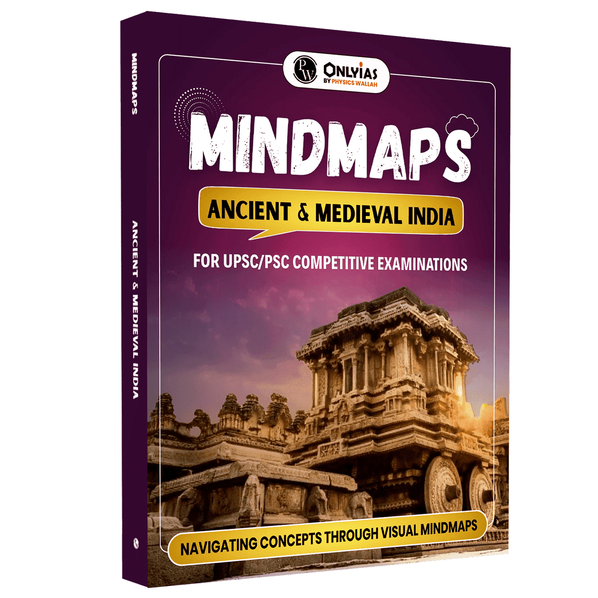 PW UPSC Mindmaps Ancient and Medieval India For UPSC/PSC Competitive Examinations | Navigating Concepts Through Visual Mindmaps
By PW