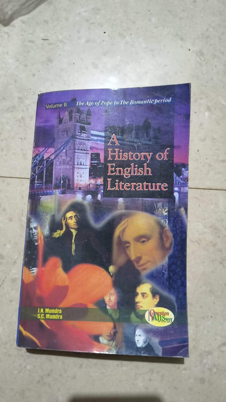 A History of English Literature (Vol. II)