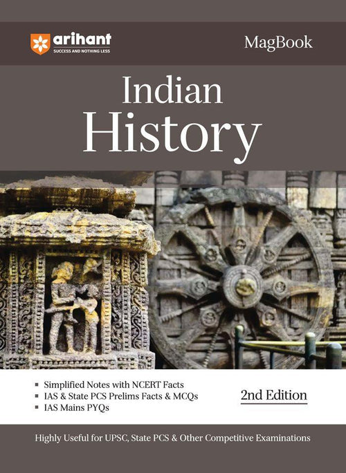 Magbook - Indian History | 2nd Revised Editon | For UPSC , State PCS & Other Competitive Exams | English Medium