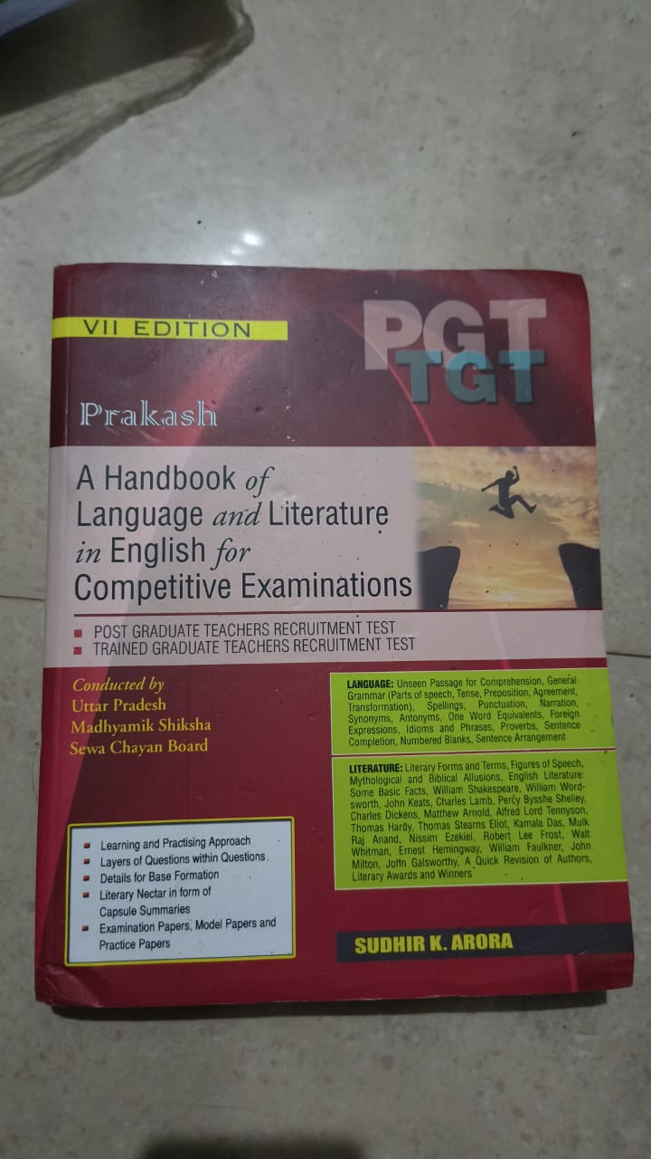 Literary Nectar for Competitive Examinations in English (PGT/TGT/NET)