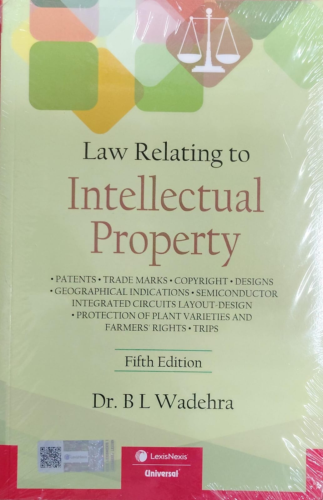 Law Relating to Intellectual Property