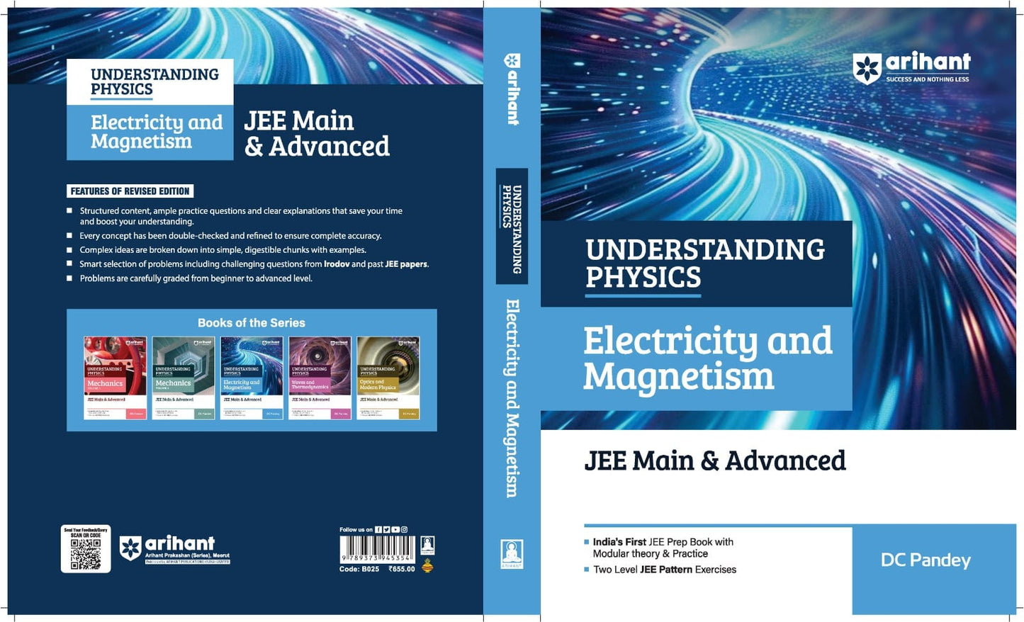 `Arihant Understanding Physics Electricity and Magnetism by DC Pandey | JEE Main & Advanced | Irodov Level Problems | Modular Theory`