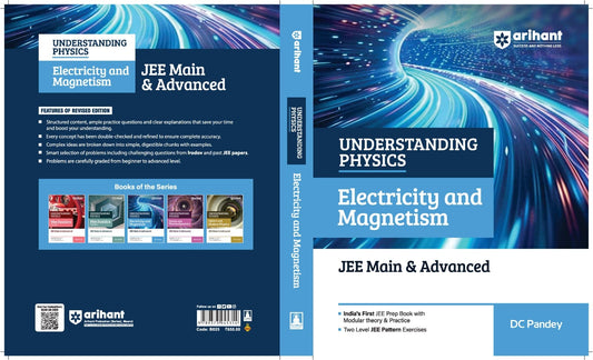 `Arihant Understanding Physics Electricity and Magnetism by DC Pandey | JEE Main & Advanced | Irodov Level Problems | Modular Theory`