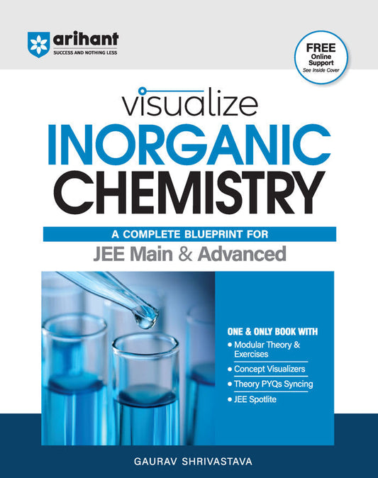 Visualize Inorganic Chemistry For JEE Main & Advanced by Gaurav shrivastava | New Edition | Free Online Support