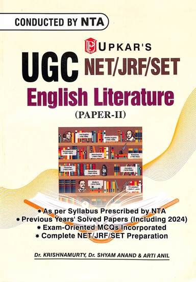 English Literature Paper 2 Ugc Net Jrf Set : Code 1723