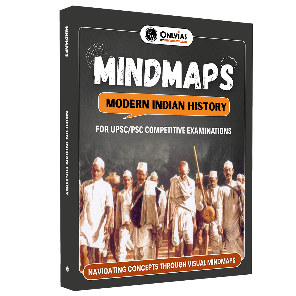 UPSC Mindmaps Modern Indian History For UPSC/PSC Competitive Examinations | Navigating Concepts Through Visual Mindmaps
By PW