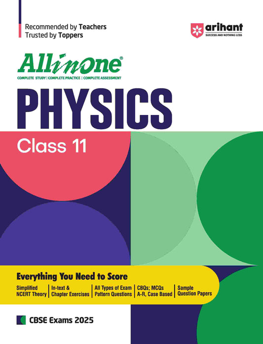 All In One CBSE Physics Class 11th For CBSE Exams 2025 | Based On Latest NCERT