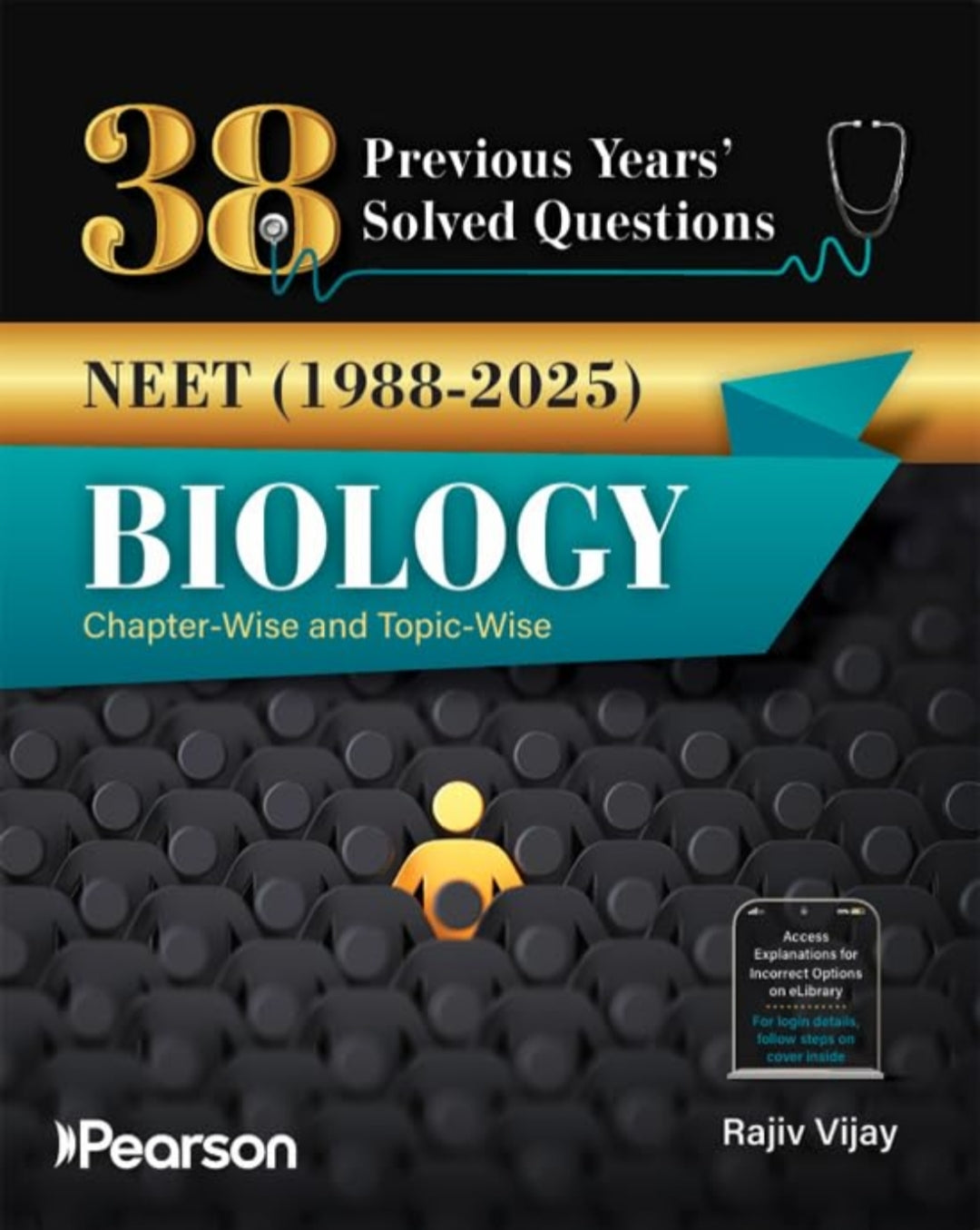 38 Previous Years' Solved Questions- NEET (1988-2025) Chapter-wise and Topic-wise - Biology