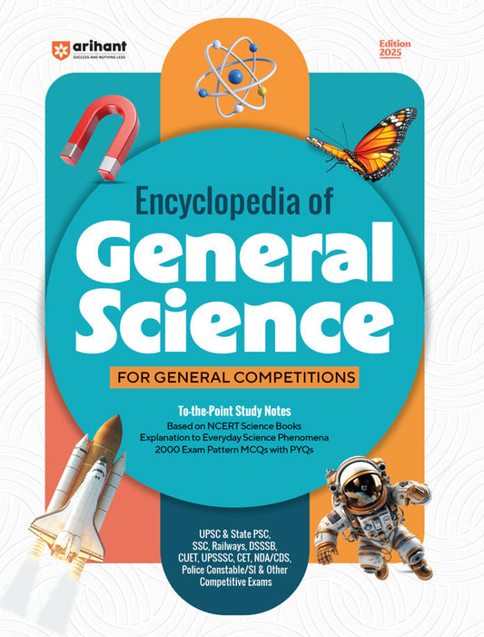 Encyclopedia of General Science for General Competitions | Revised Edition 2025 | English Medium