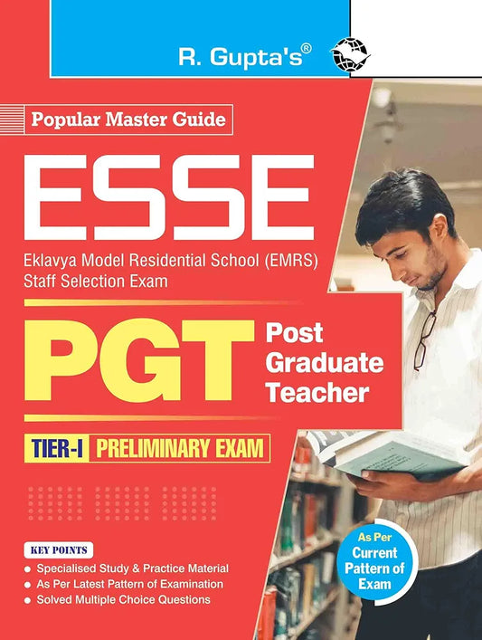 ESSE: EMRS – PGT (Tier-I) Preliminary Exam Guide
2026th Edition