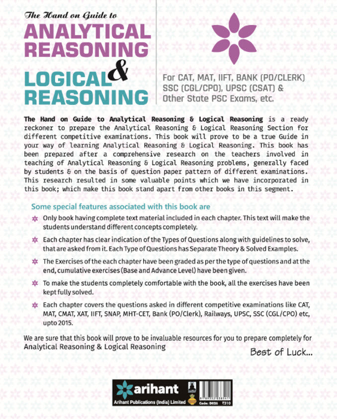 Analytical & Logical Reasoning For CAT & Other Management Entrance Tests | English Medium