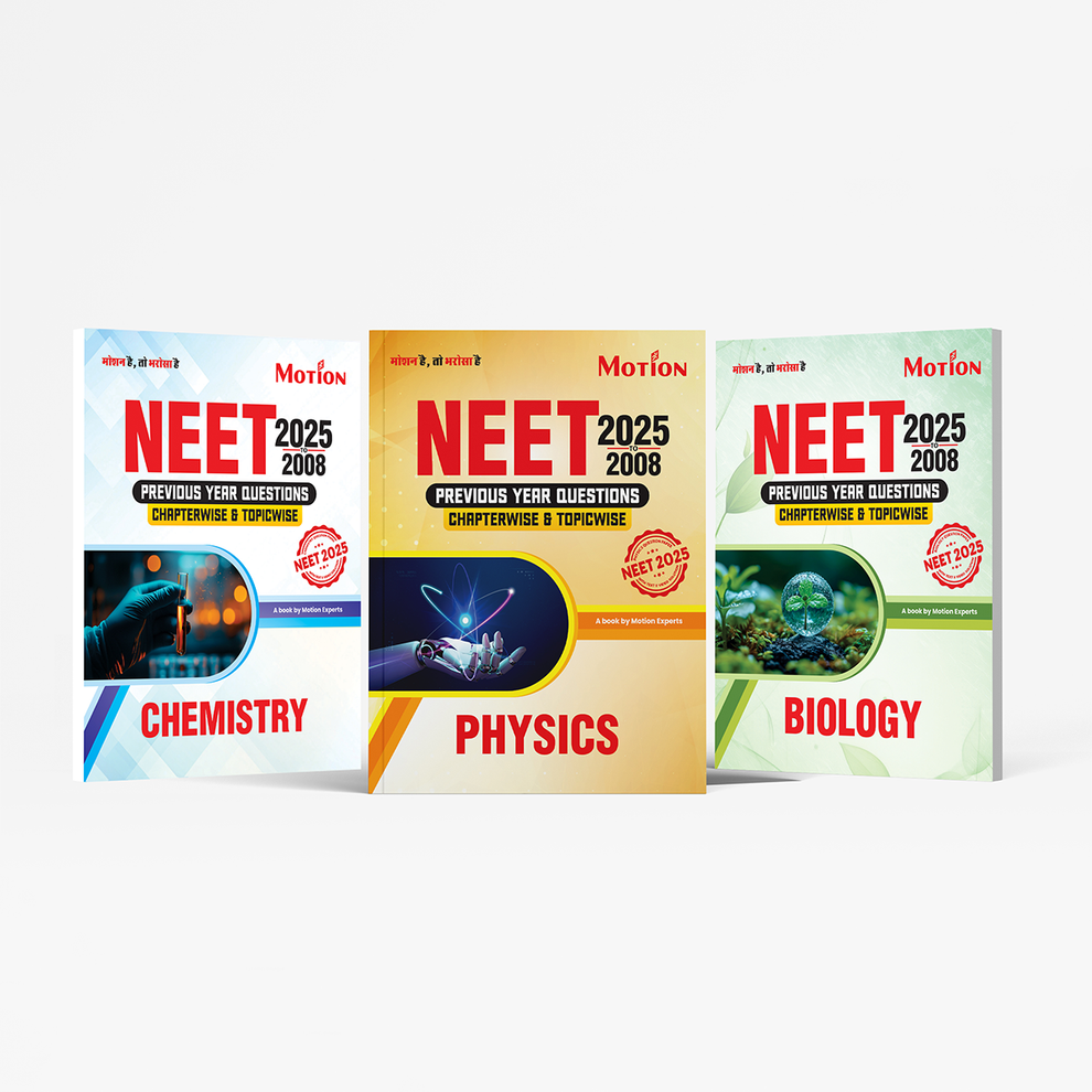 NEET PYQs Combo (2025-2008) – Physics, Chemistry & Biology