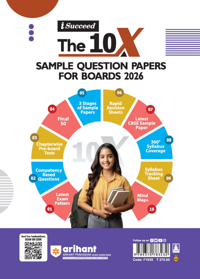 i-Succeed CBSE 2026— Mathematics (Basic) Class 10 | 15 Sample Question Papers | Rapid Revision Sheets | 3 Stages of Sample Papers | Fully Solved Board Paper 2025 | Based on Latest CBSE Sample Paper