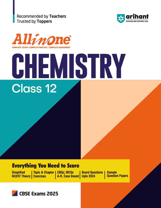 All In One CBSE Chemistry Class 12th For CBSE Exams 2025 | Based On Latest NCERT