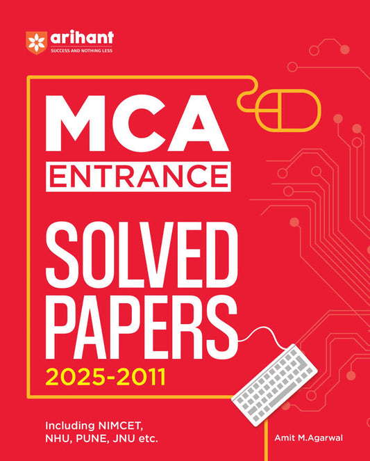 MCA Entrance Solved Papers (2025-2011) | Including NIMCET, NHU, PUNE, JNU etc.