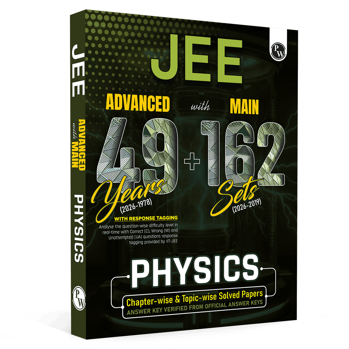 PW JEE Advanced 49 Years (2026-1978) with JEE Main 162 Sets Physics PYQs (2026-2019) | Chapterwise and Topicwise Solved Papers For JEE Main & Advanced 2027 Exams
By PW