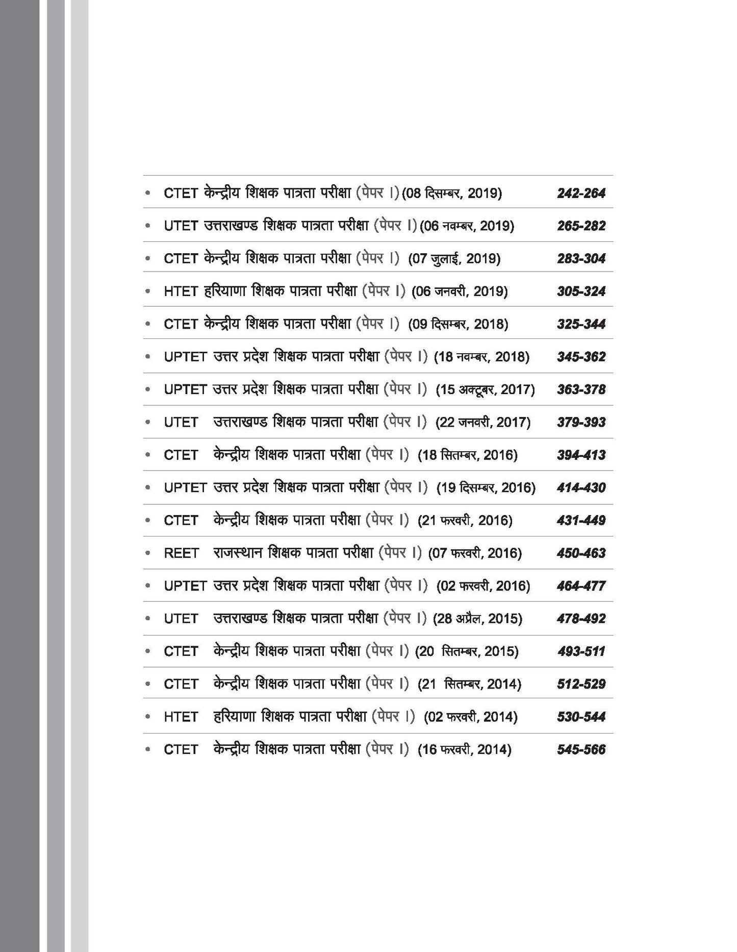 CTET & TETS 2025 - Class I-V - (Paper - 1) | Solved Papers 2024-2014 | Hindi Medium