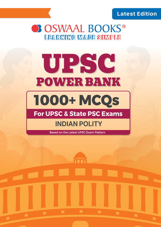 UPSC Power Bank:1000+ MCQs for UPSC and State PSCs Exams Indian Polity| Oswaal