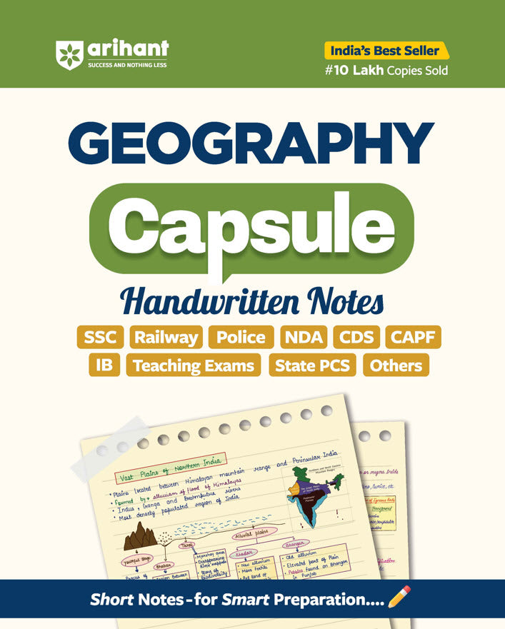 Geograpgy Capsule Handwritten Notes | For SSC, Railway, Police, NDA, C ...