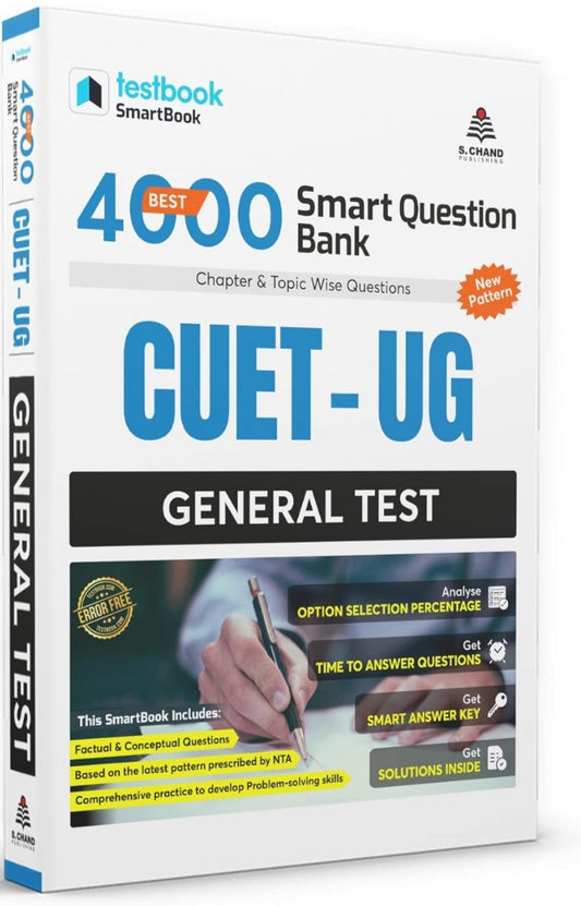 Best 4000 Smart Questions Bank -CUET -UG -General Test
