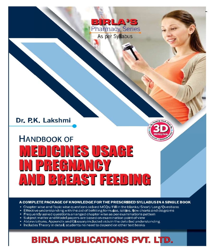 Handbook of Medicines Usage in Pregnancy and Breast Feeding | Dr. P.K. Lakshmi | Birla Publications Pvt. Ltd.