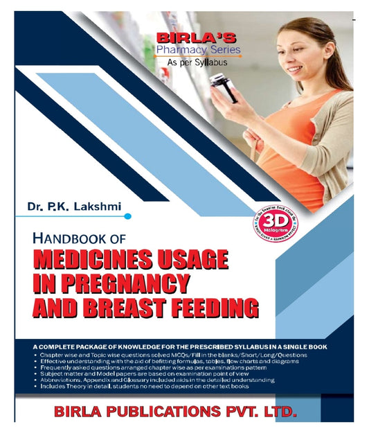 Handbook of Medicines Usage in Pregnancy and Breast Feeding | Dr. P.K. Lakshmi | Birla Publications Pvt. Ltd.