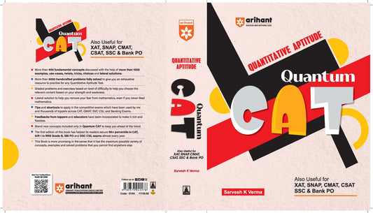 Quantum CAT | For CAT, XAT, SNAP, CMAT, SSC & Bank PO  Arihant