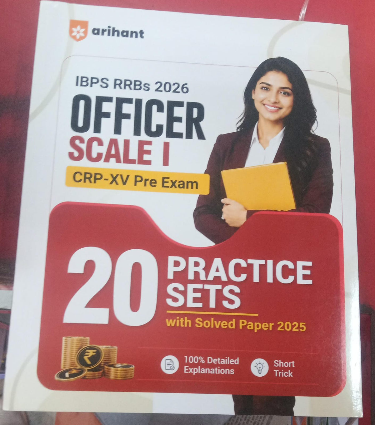 Arihant IBPS RRBs 2026 Officer Scale I CRP-XV Pre Exam 20 Practice Sets (English)
