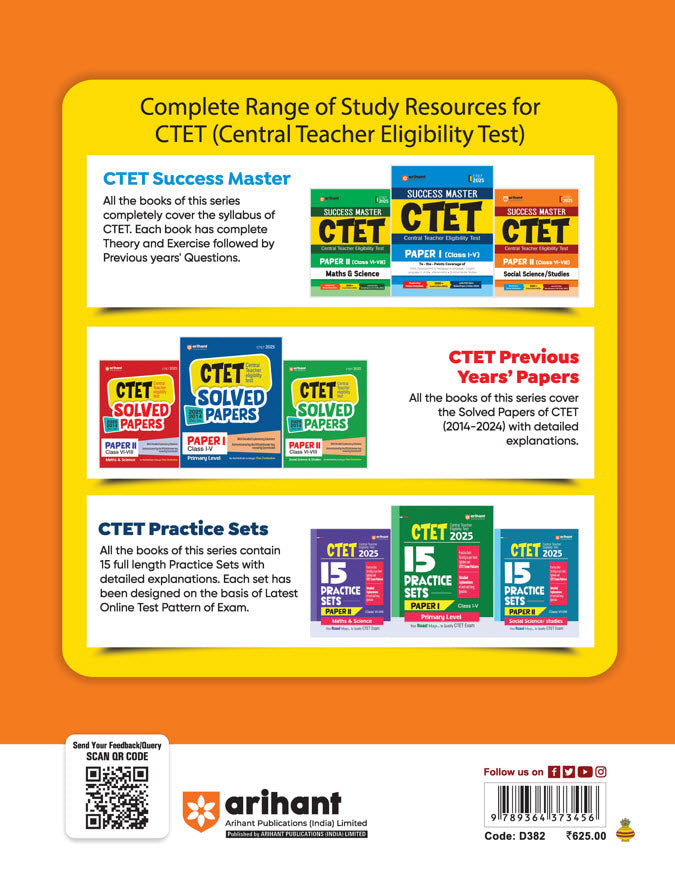 CTET Social Science / Studies Class VI-VIII (Paper -2) 2025 | Study Guide | English Medium