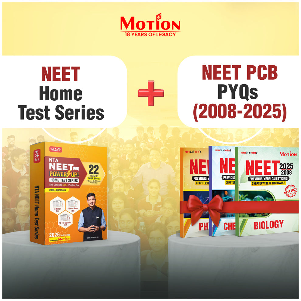 NEET 2025 Master Combo Pack | 22 Test Booklets & OMR Sheets + PYQs (2008–2025)(motion)