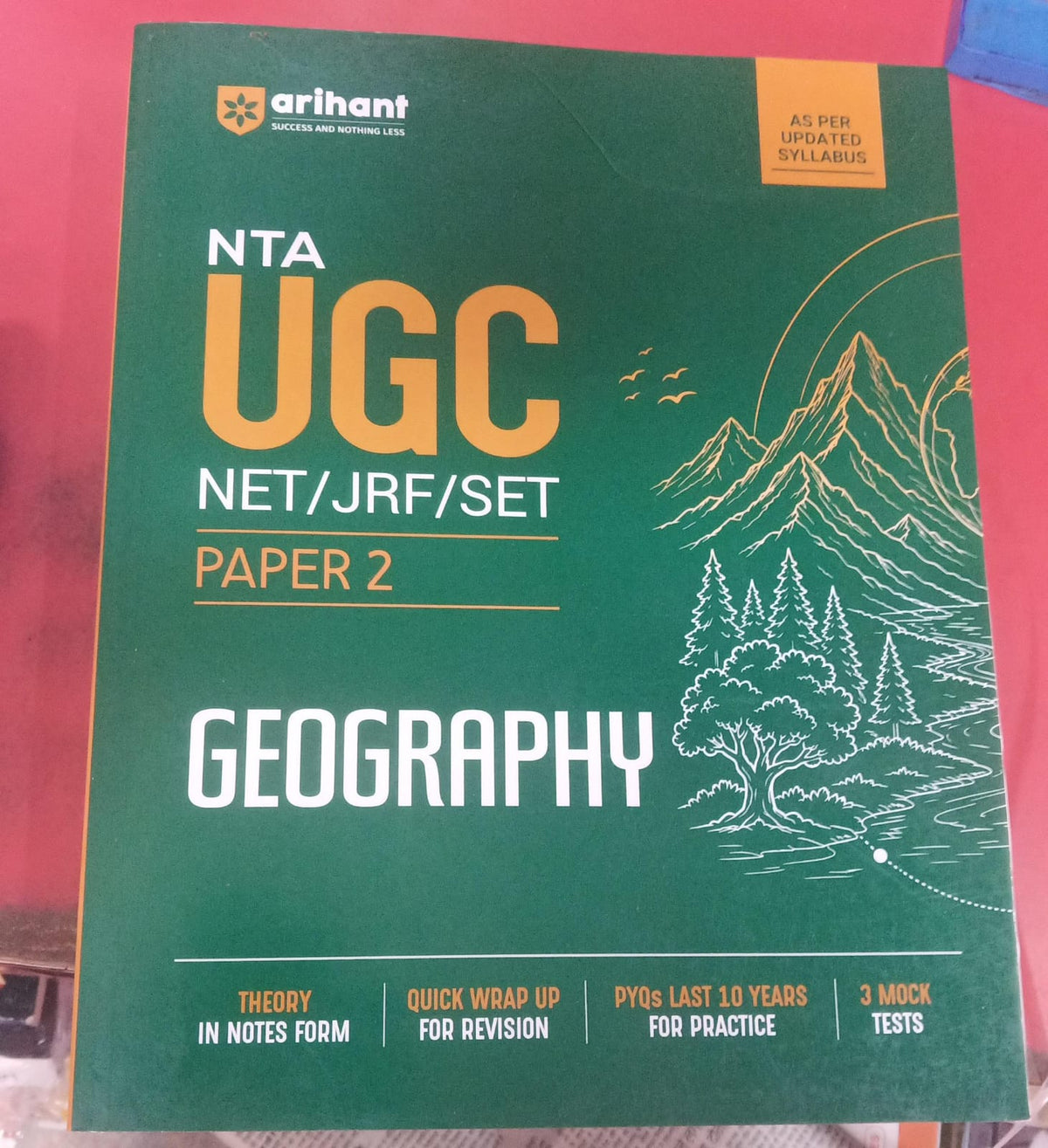 Arihant NTA UGC NET/JRF/SET Paper 2 Geography