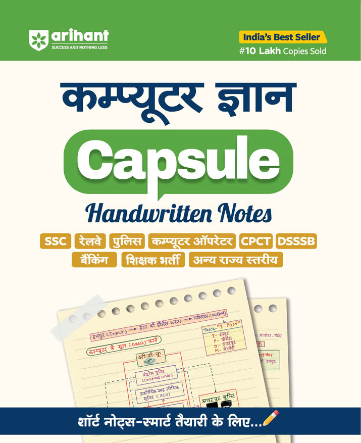 Computer Knowledge Capsule Handwritten Notes | For SSC, Railway, Police, Banking, AFCAT, CSAT & Other Exams