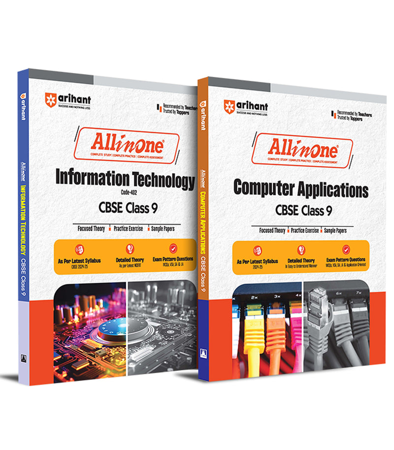 All In One Information Technology, Computer, Class 9th Based On Latest NCERT For CBSE Exams 2025|Arihant