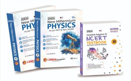 Dinesh New Millennium Physics for Class 11 (Vol 1-2 )(2026-2027 Session) | CBSE