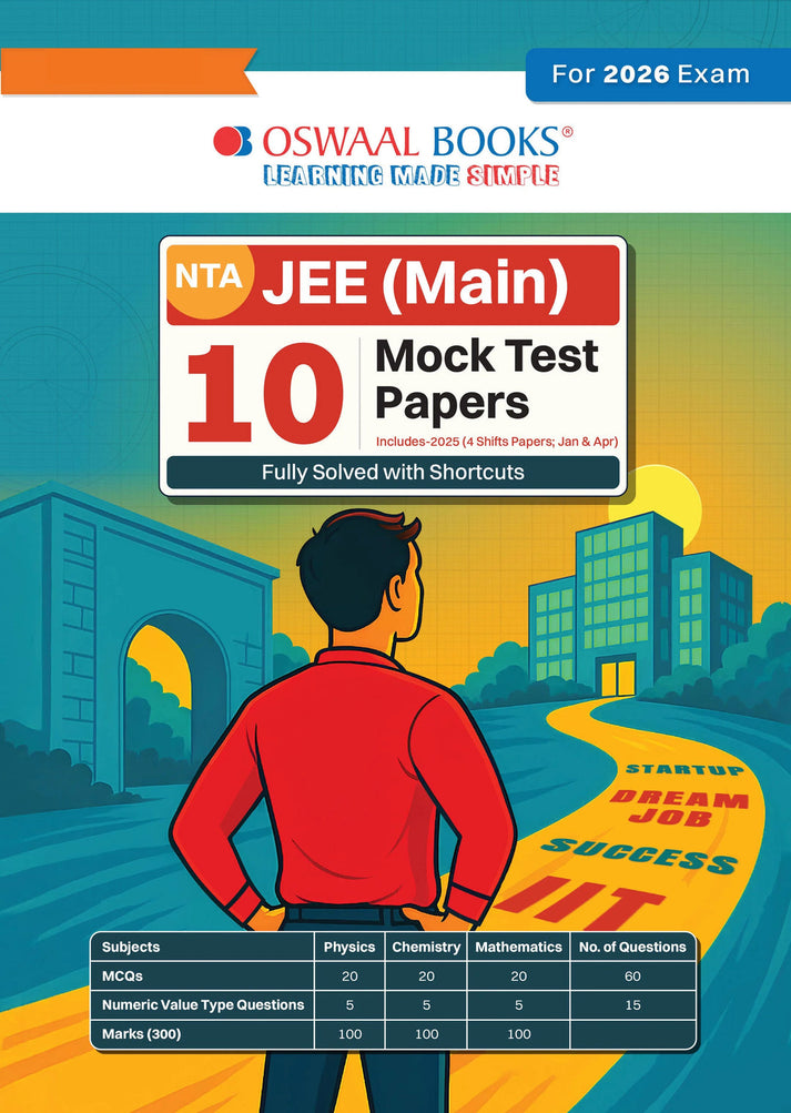 NTA JEE (Main) 10 New Pattern Mock Test Papers Book | Fully Solved wit ...