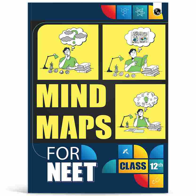 NEET Mind Maps for Class 12th (Paperback) l Complete Coverage of Physics, Chemistry and Biology l Intractive Mind Maps, Important Concept & Formula
By PW