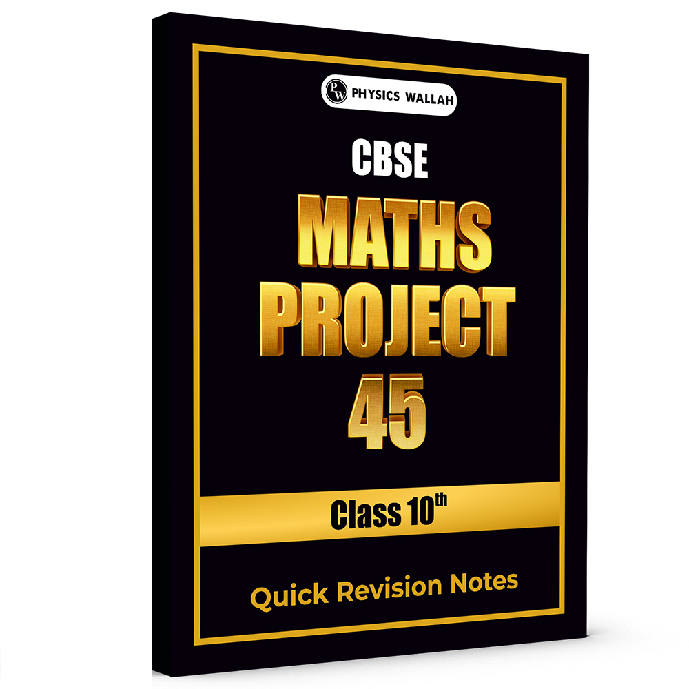 PW CBSE Class 10 Maths Project 45 Quick Revision Notes 2025-26 | Handwritten Notes And Formulas, Final Revision | Most Important Questions
By PW
