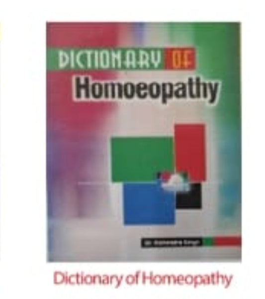 Dictionary of Homoeopathy
