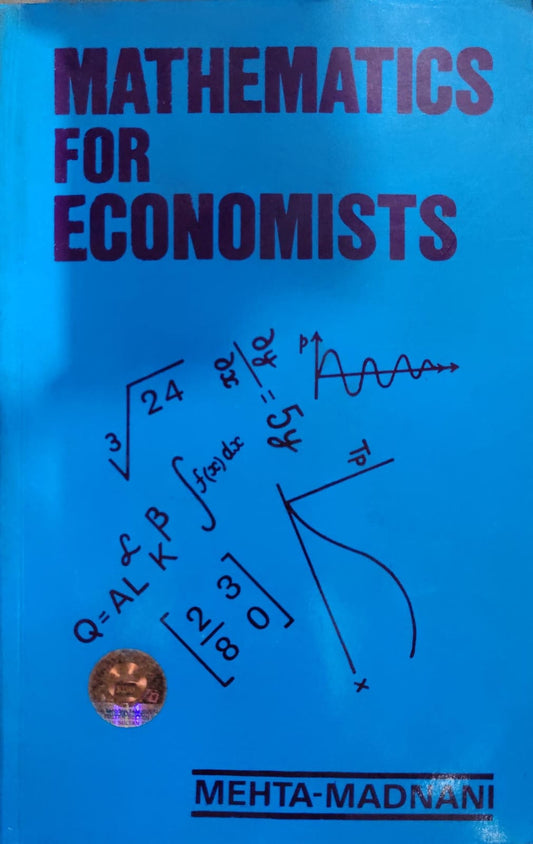 Mathematics for Economists - Mehta | Madnani