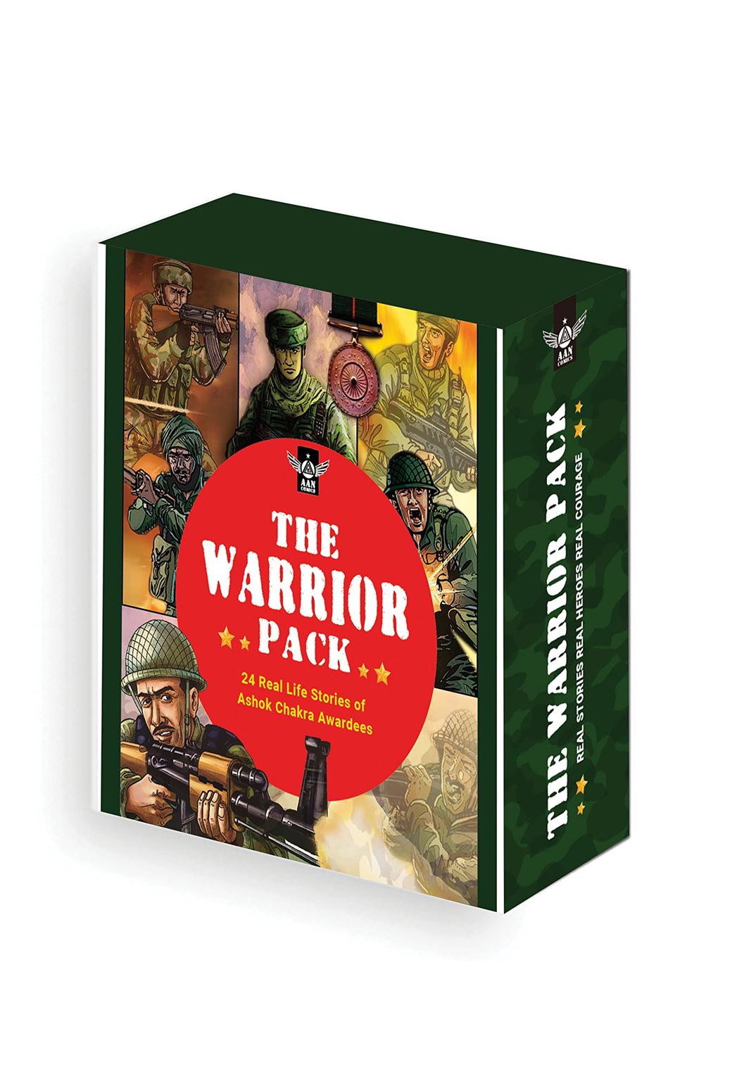 The Warrior Pack – 24 Real Life Stories of Ashok Chakra Awardees AUTHOR: MIDDLE (NOVEL)