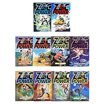 Zac Power (series) Author: H. I. Larry (pseudonym) (NOVEL)