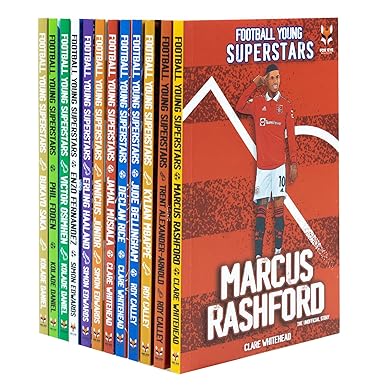 Football Young Superstars Box Set Author of this volume: Clare Whateley – Marcus Rashford (NOVEL)
