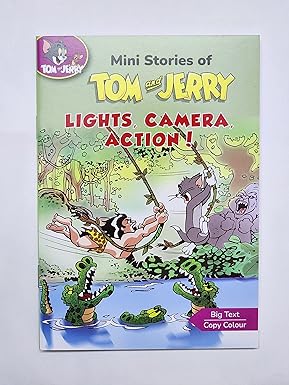 MINI STORIES TOM & JERRY : LIGHT , CAMERA ACTION ! AUTHOR: JUNIOR (NOVEL)