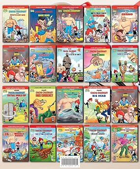Chacha Chaudhary Comics Collection Creator: Pran Kumar Sharma (known as Pran)   Publisher: Diamond Comics (NOVEL)